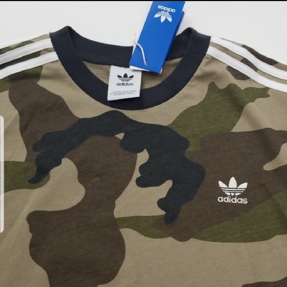 Adidas Originals Camo Long Sleeve Tee - Picture 2 of 3